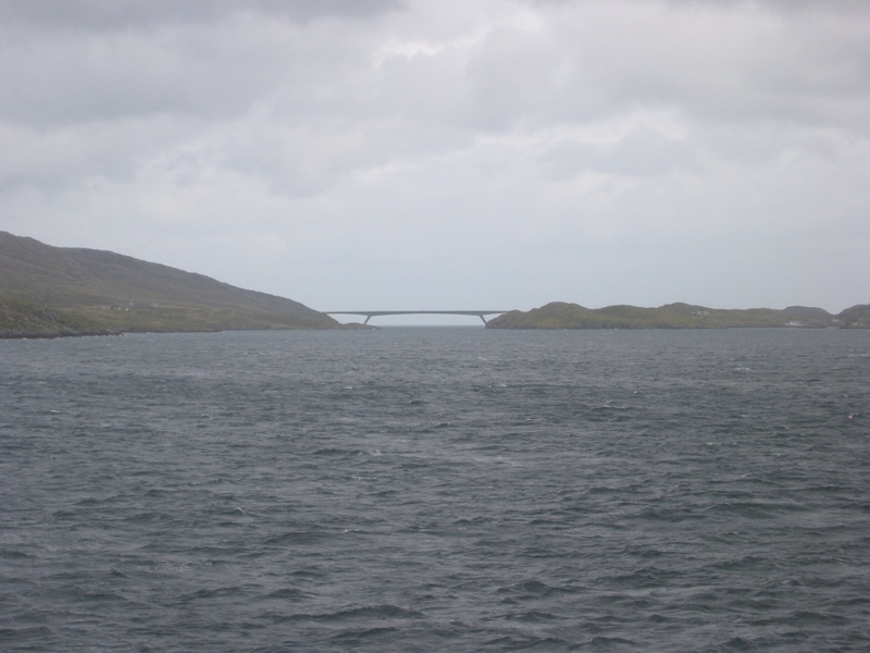 The EU bridge between harris and a tiny island to the south!