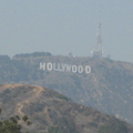 The Hollywood sign. Never had time to walk up there