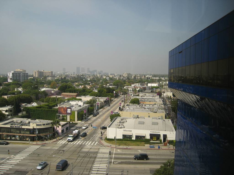 View over towards Beverly Hills - Century City in the distance