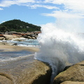 The blow hole at Bicheno on the east coast
