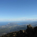 Hobart from Mount Wellington (1270 metres)