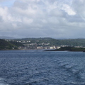 View from ferry back towards Oban