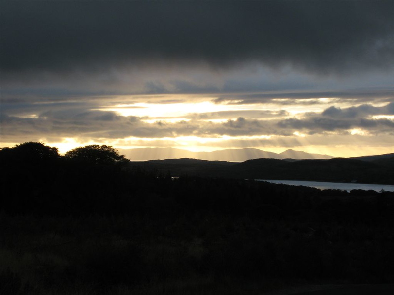Sunset on the Mull