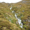 Waterfall next to track