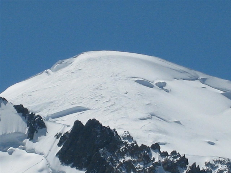 Mont Blanc Closeup