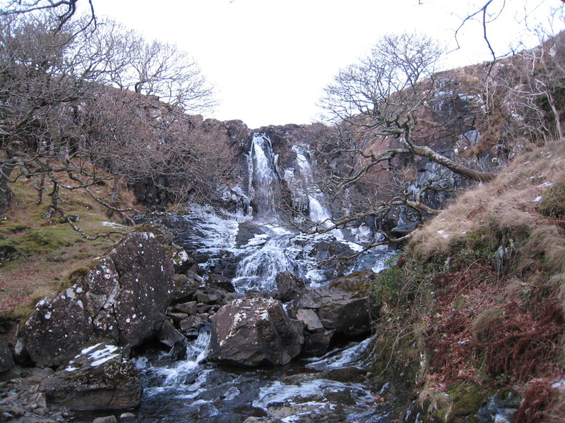 Waterfall on B8073