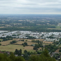 The  site from the top of the Malvern Hills