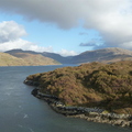 Tother side, looking up loch Glencoul