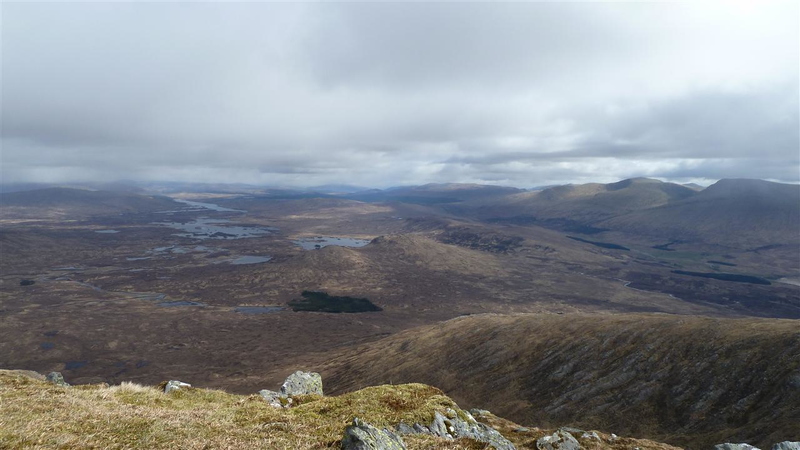 Rannoch Mor From Stob a Choire Odhair