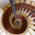 Steps within Kinnaird Head Lighthouse