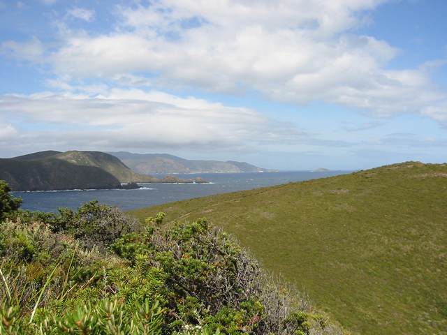 Views from the south west cape of Bruny Island