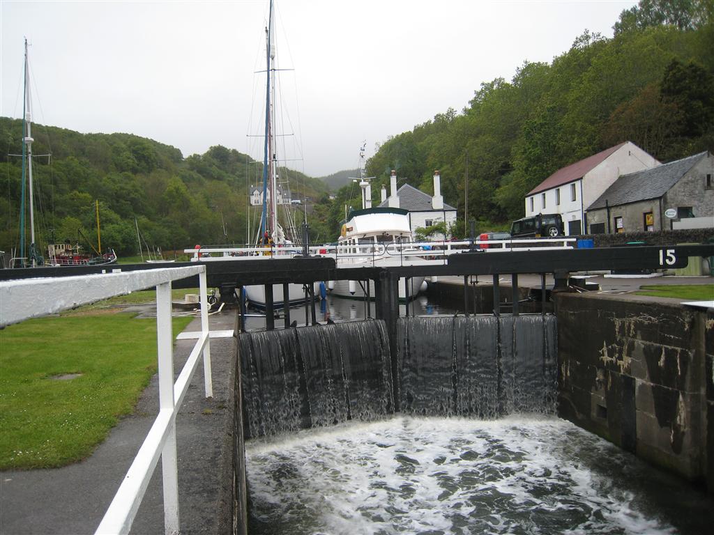 Crinan Canal Sea Loch Gate