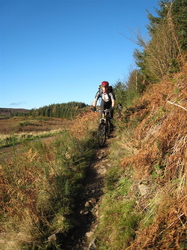 Rich on the singletrack