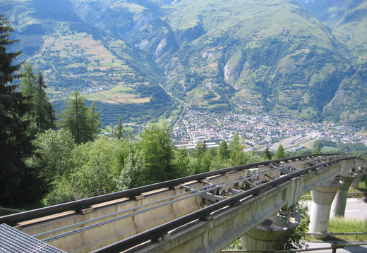 Bourg from 1600 at top of Funicular