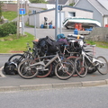 Bikes and kit bound for Skye