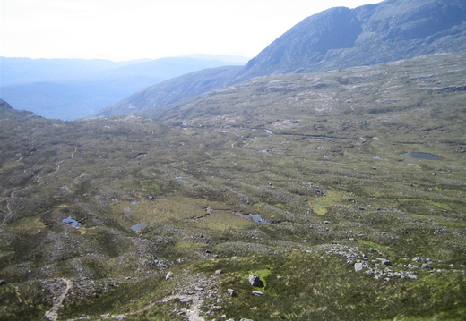 Views opening out (shame about the haze!)