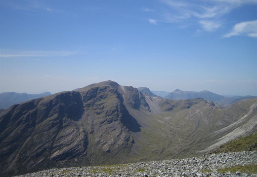 View across to Sgorr Ruadh
