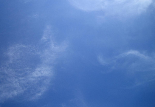 Nice blue sky.