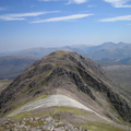 View towards summit