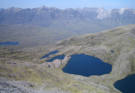 Lochan Corie Lair and far left, Lochan Neimhie
