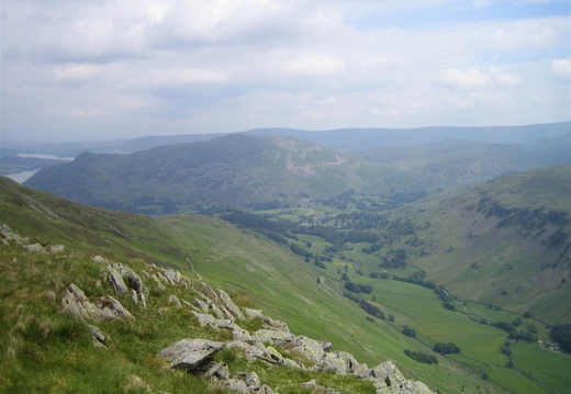 View down the Patterdale Valley