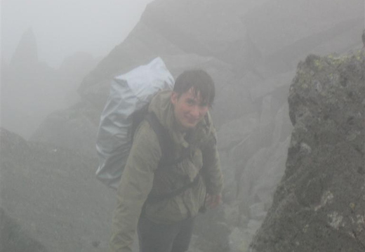 Mo On Pinnacle Ridge In Sh1te Weather!