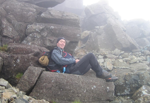 Stuart having a rest!