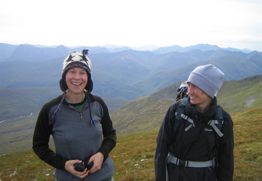 Susannah and Tanya (Susannah on left with daft hat ;-)