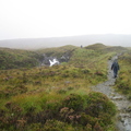 Sunday: Change of Day, Change On Weather. On track up from Slig to Bruach na Frithe