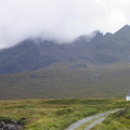 Sgurr Nan Gillean (in clouds), Am Bastier with tooth clearly visible, and Bruach na Frithe to the right.