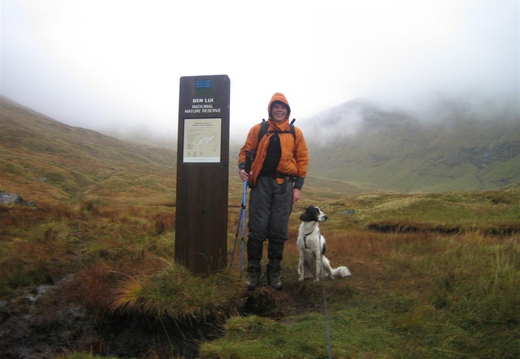 Posh Sign and Scruffy Hiker!