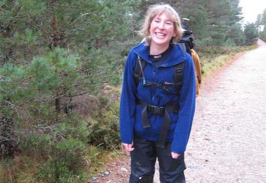 Start of the hike 'will you please put that ruddy camera away!?'