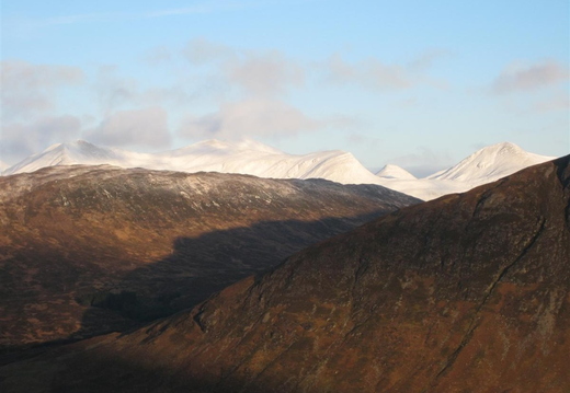 View out across Rannoch Moor