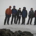 Group Shot at summit of Creag Meagaidh (Nigel, Drummond, Mandy, Jim, Lucy & Gordon)