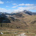 View accross towards the Ballachulish Horseshoe