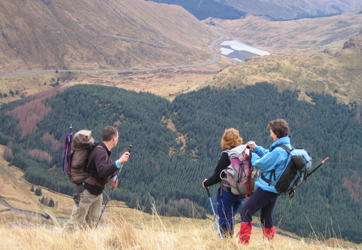 Loch Restil in distance