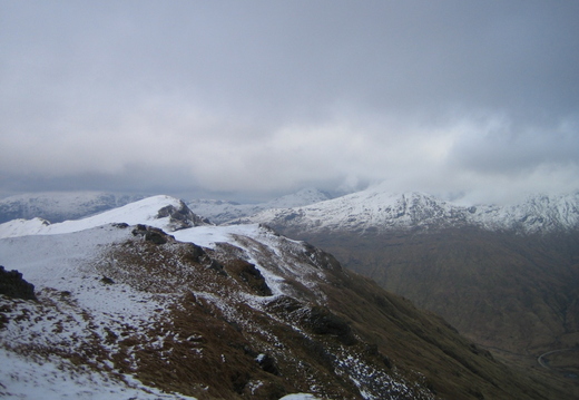 Looking back towards lunch stop