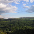 View from top of Polney Crag