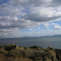 Looking across Forth towards Arthurs Seat