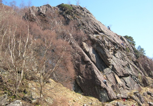 Jen on Doomsday (Styx Buttress)