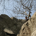 Stu at the top of ...