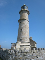 The islands old lighthouse (now non operational)