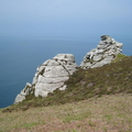 Some interesting rock formations on the cliff tops