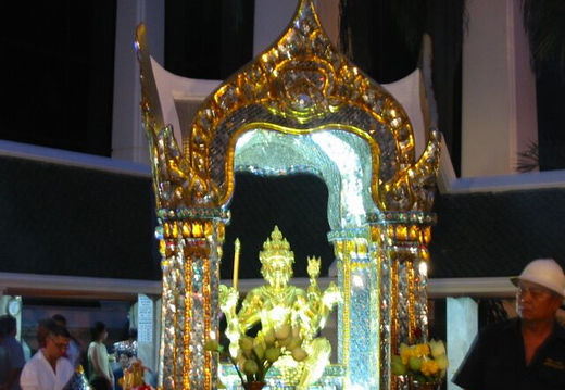 These Mini Bhudda's Were Outside Most Department Stores