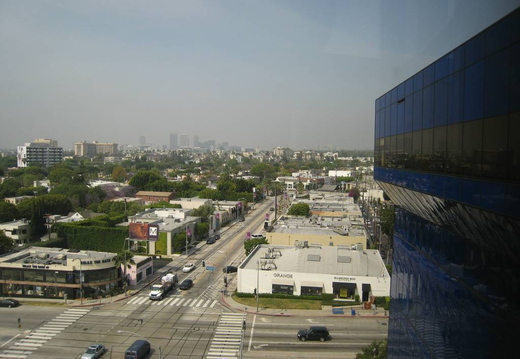 View over towards Beverly Hills - Century City in the distance