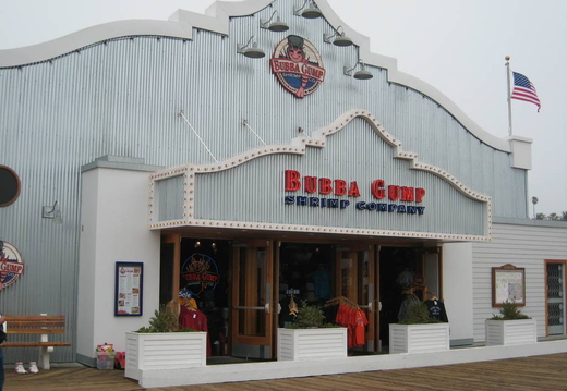 Santa Monica Pier (The Bubba Gump Shrimp Shop) - Forest Gump
