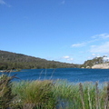 Another lake near the blue lakes at the end of a long track that used to be used for tin mining