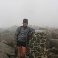 Me at the summit of Cradle Mountain (shit weather!)