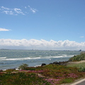 The coastal cycle path