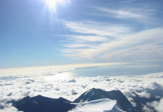 Looking west towards the Tasman sea